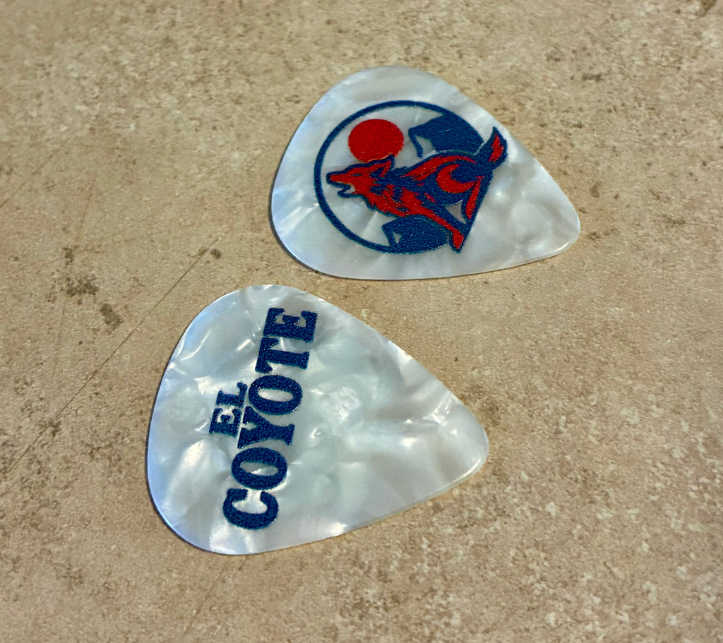 El Coyote Guitar Picks 6 pcs lot
