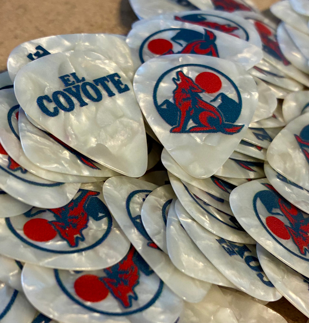 El Coyote Guitar Picks 6 pcs lot