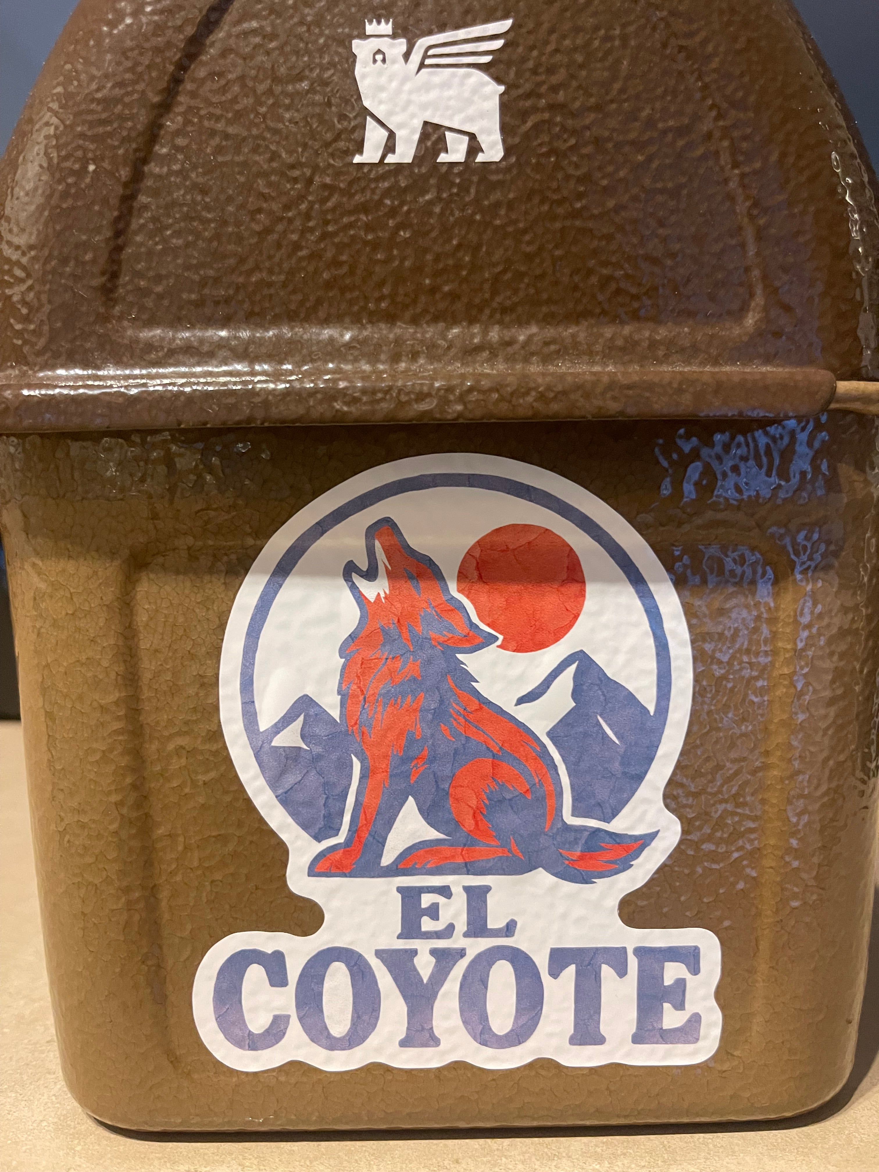 El Coyote Sticker